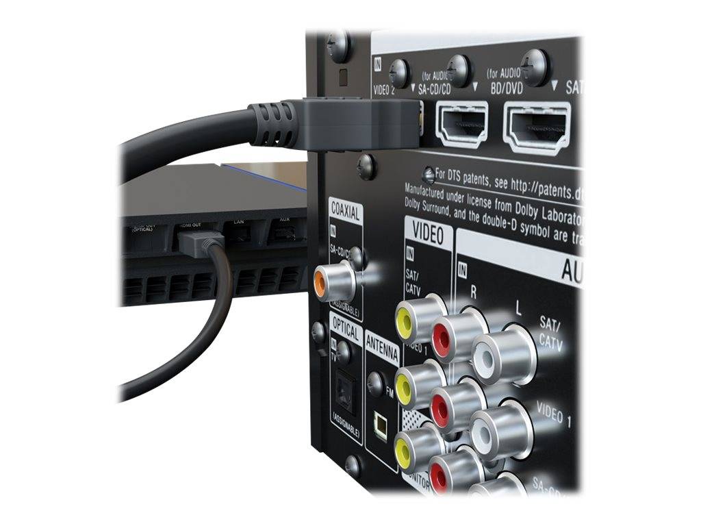 WENTRONIC - goobay - Highspeed - HDMI-Kabel mit Ethernet