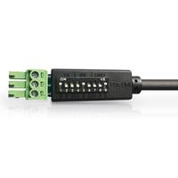 PureLink PureTools - Serielles RS-232-Kabel - Phoenix, 3-polig schaltbar bis DB-