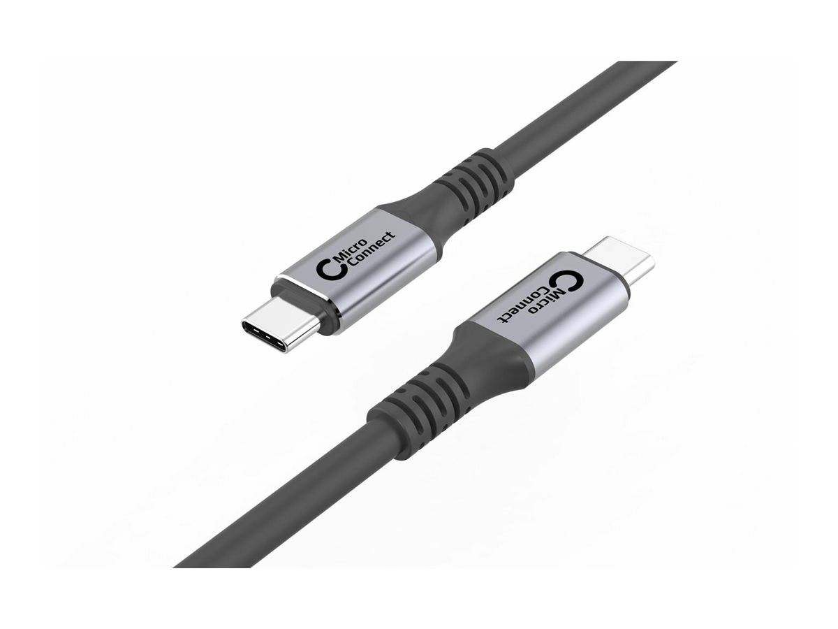 MicroConnect Premium - USB-Kabel - 24 pin USB-C (M)gerade zu 24 pin USB-C (M)