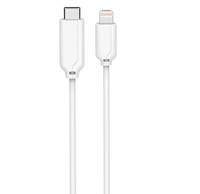 Microconnect USB Type C - Lightning, 2.0m, 2 m, Lightning, USB C, Weiß, Gerade, Gerade