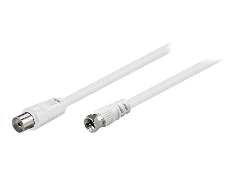 WENTRONIC - goobay AKFC 0150 - Antennenkabel - IEC-Anschluss weiblich zu F-Stecker männlich