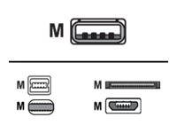 Xlayer Octopus 4-IN-1 - Lightning-Kabel - mini-USB Typ B, Dock-Anschluss,
