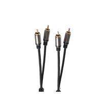 ShiverPeaks BS20-41025 - 2 x RCA - Männlich - 2 x RCA - Männlich - 1 m - Schwarz