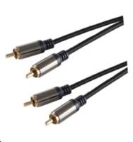 ShiverPeaks BS20-41155 - 2 x RCA - Männlich - 2 x RCA - Männlich - 1,5 m - Schwarz