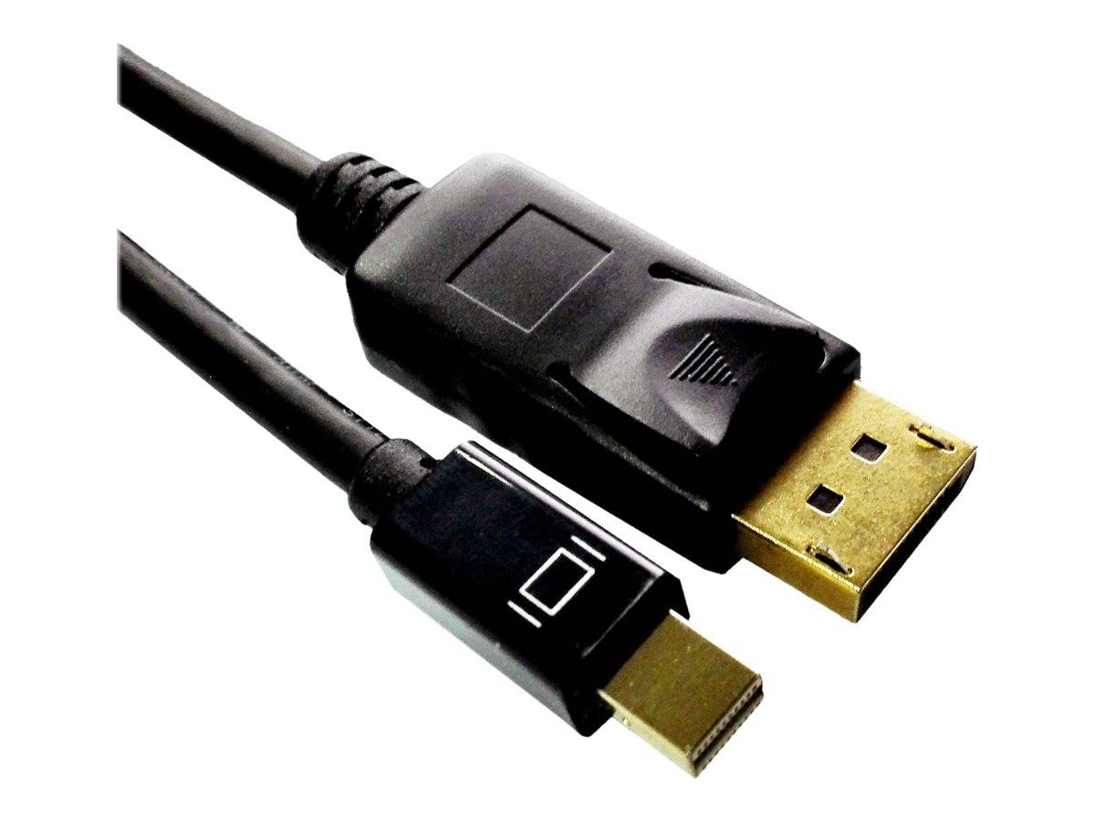 MicroConnect DisplayPort-Kabel - Mini DisplayPort (M)zu DisplayPort (M) - 2 m -
