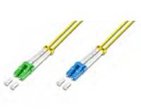 Lightwin High Quality Simplex LWL Patchkabel, SM, LC/APC - SC
