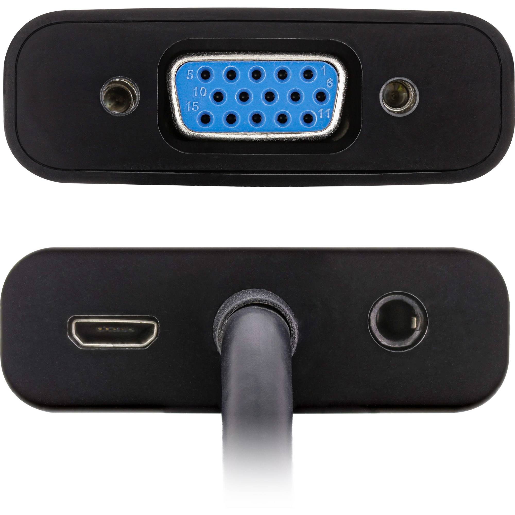 InLine® Cavo convertitore da HDMI a VGA, con audio