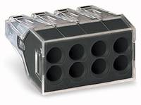 WAGO 773-108 - Transparent - Kupfer - 400 V - 24 A - 24 x 19,5 x 13,1 mm - 4,605