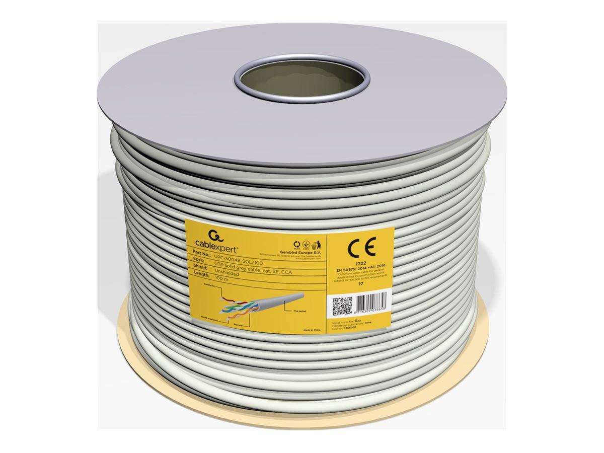 Gembird - Bulkkabel - 100 m - UTP - CAT 5e - robust