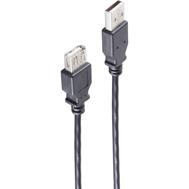 shiverpeaks BASIC-S USB 2.0 Verlängerungskabel, 0,3 m