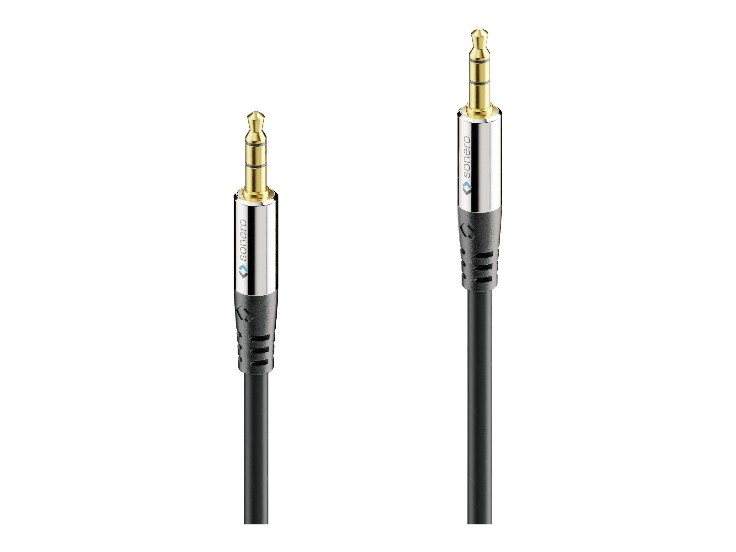 PURELINK - Sonero Premium - Audiokabel - mini-phone stereo 3.5 mm männlich zu mini-phone stereo 3.5 mm männlich