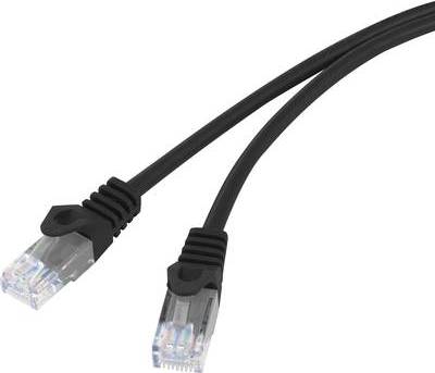 BASETech BT-1717480 Netzwerkkabel Schwarz 10 m Cat5e U/UTP (UTP) (BT-1717480)