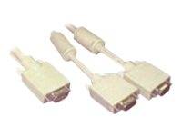 MicroConnect - VGA-Splitter - HD-15 (VGA) (M)