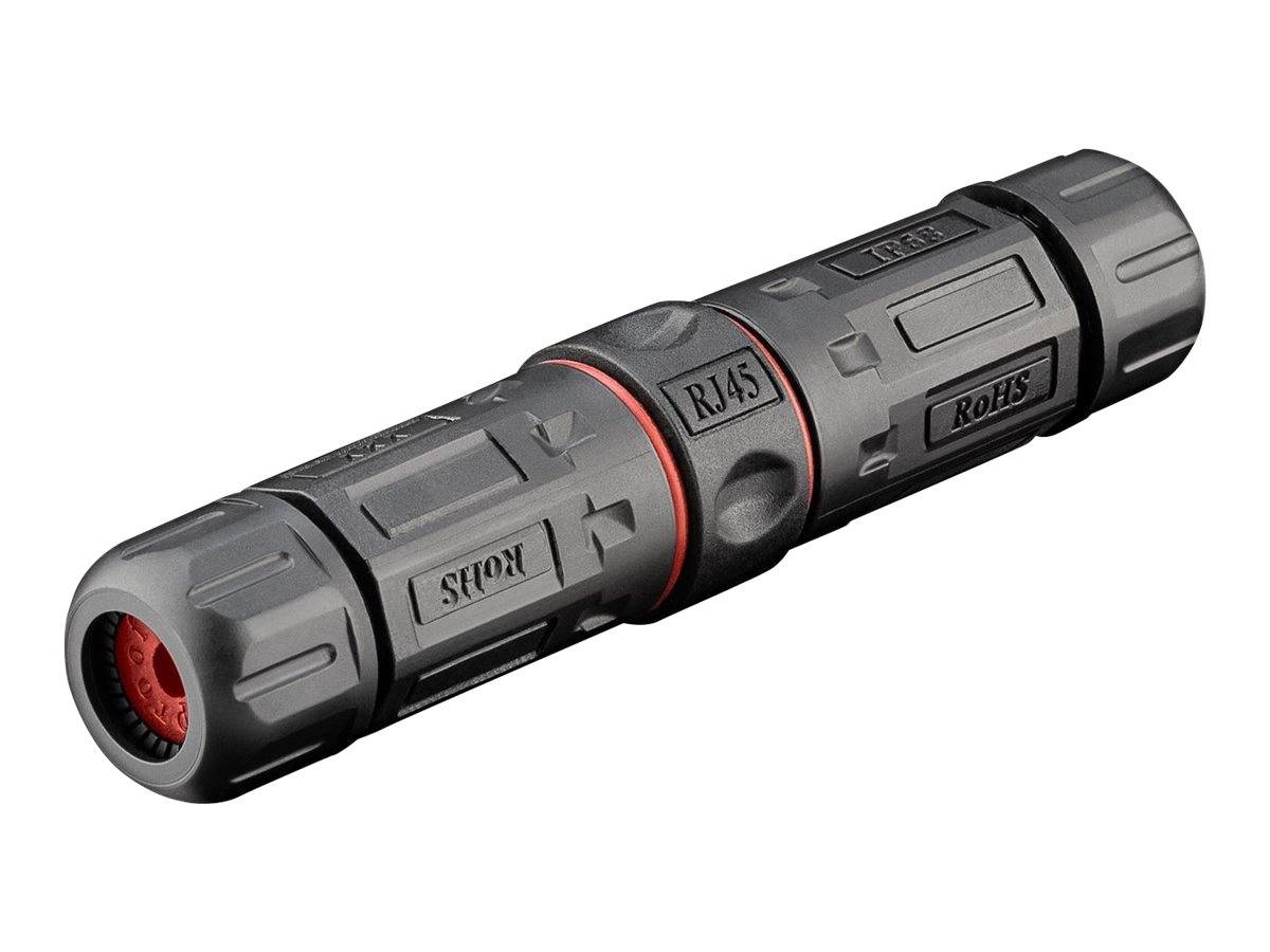 Wentronic goobay - Netzwerkkoppler - RJ-45 (W) zu RJ-45 (W)