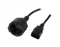 Synergy 21 S215399 - 1,8 m - C14-Koppler - CEE7/7 - 220 - 250 V - 10 A - 220V Ka