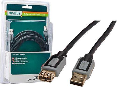 DIGITUS 3-in-1 Ladekabel, USB A