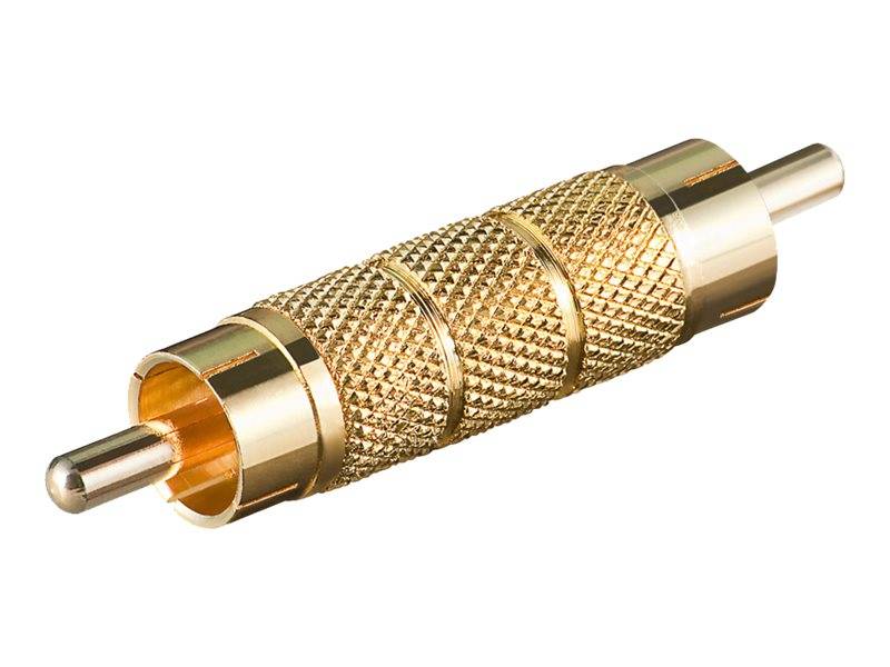 Wentronic goobay A 197 - Audiokoppler - RCA (S) bis RCA (S) - Audio/Multimedia