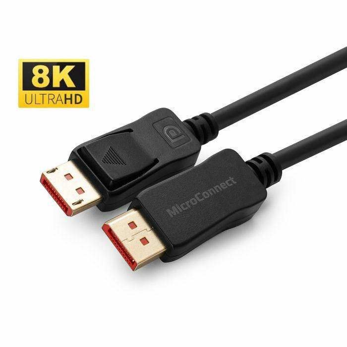 8K Displayport 1.4 Kabel 2m