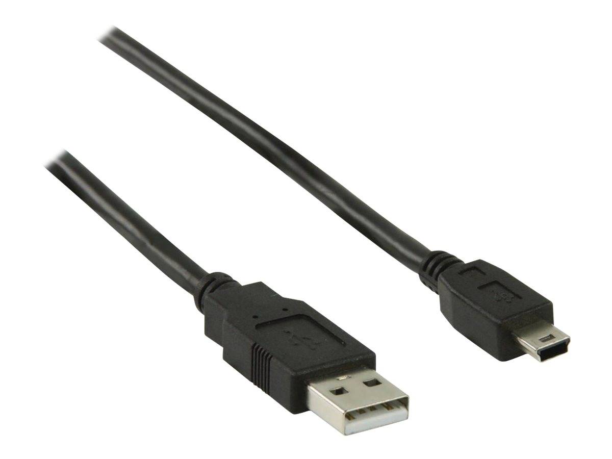 Nedis USB-Kabel - USB (M) zu Mini-USB, Typ B (M)