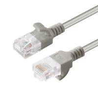 MicroConnect V-UTP620-SLIM 20m Cat6 U/UTP (UTP) Grau Netzwerkkabel20 m - Grau