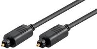 WENTRONIC - goobay - Digitales Audio-Kabel (optisch) - TOSLINK männlich zu TOSLINK männlich