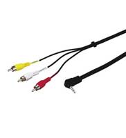 Wentronic goobay AVK 199-0150 - Video- / Audiokabel - RCA x 3 (M) - bis 4-polige