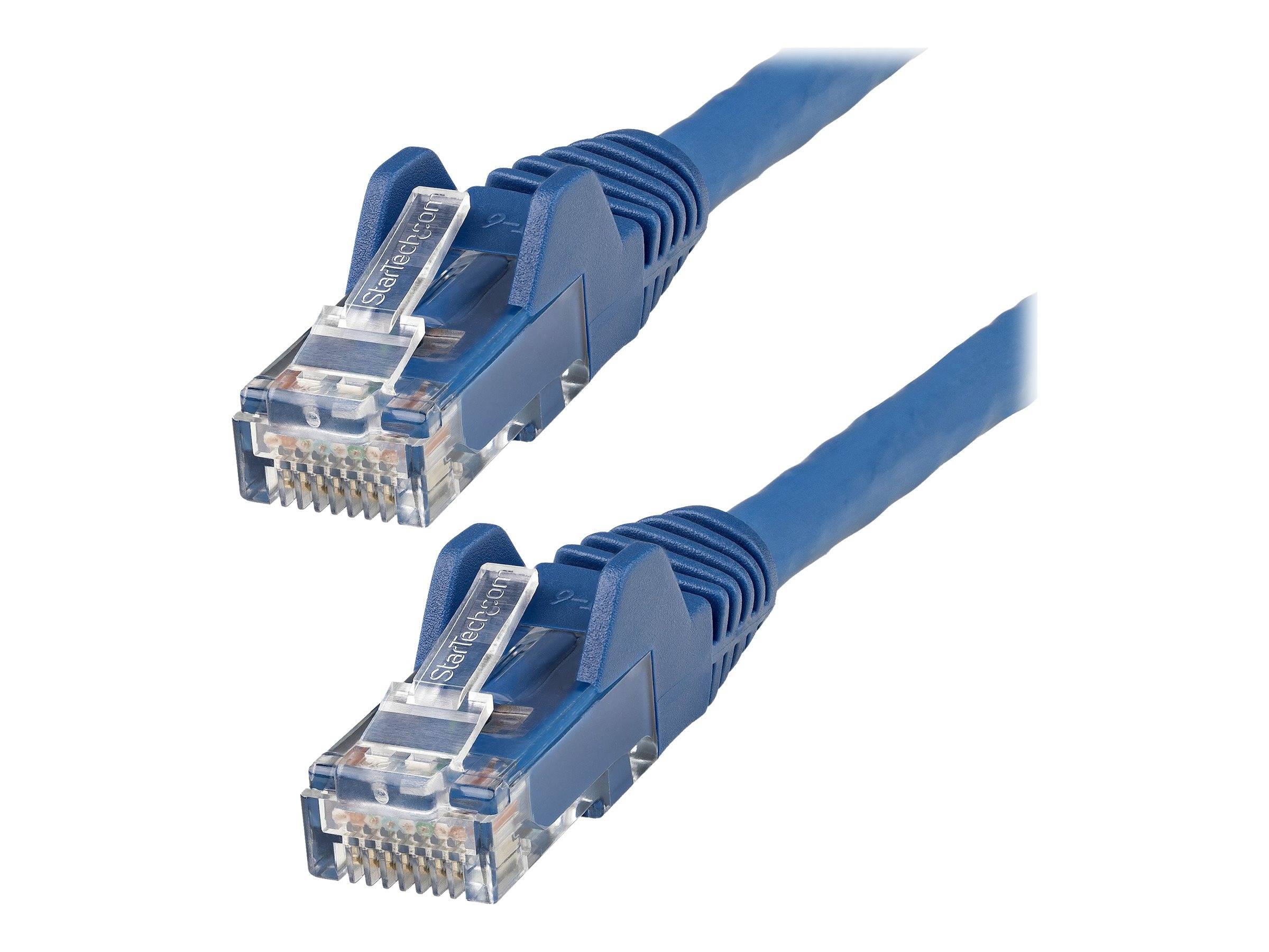 StarTech.com 15m Netzwerkkabel CAT6 - LSZH(weniger Rauch, Halogenfrei) - 10Gbit 650MHz 100W POE RJ45 U/UTP LAN-Patch Kab