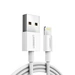 Vernickeltes Kabel 10W USB-A kompatibel mit iPhone-Kabel in Weiß 1m 480 Mbit/s Vernickeltes Kabel 10W USB-A kompatibel mit iPhone-Kabel in Weiß 1m 480 Mbit/s