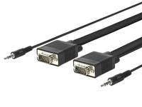 MicroConnect - VGA-Kabel - HD-15 (VGA), Mini-Stecker (M)