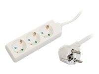 MicroConnect - Steckdosenleiste - Eingabe, Eingang power CEE 7/7