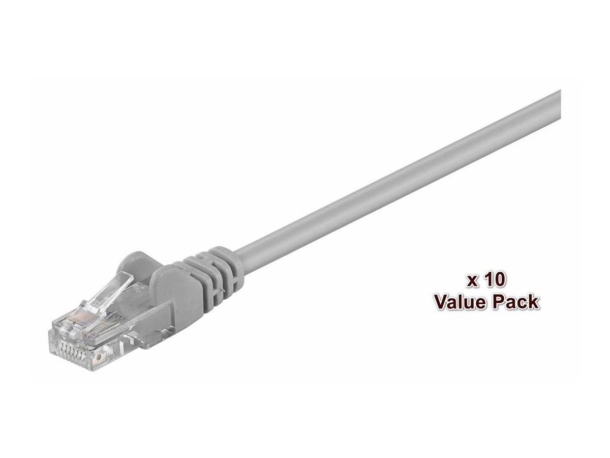 MicroConnect Patch-Kabel - RJ-45 (M) zu RJ-45 (M)2 m - 4.5 mm - U/UTP - nicht