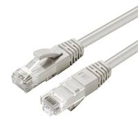 MICROCONNECT - CAT6A UTP 0.3m Grey LSZH - Kabel - Netzwerk