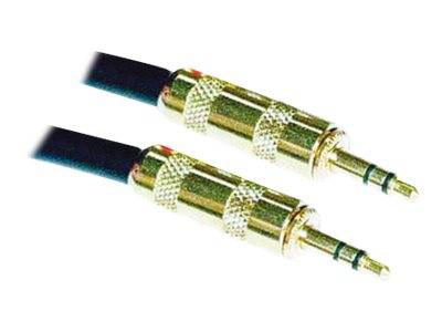 MicroConnect Audiokabel - Stereo Mini-Klinkenstecker männlich zu Stereo Mini-Klinkenstecker männlich