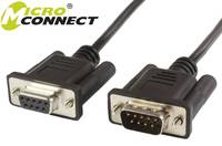 MicroConnect - Serielles Verlängerungskabel - DB-9 (M)