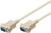 MicroConnect - Kabel seriell - DB-9 (M) zu DB-9 (M)