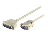 MicroConnect - Serielles / paralleles Kabel - DB-9 (W)