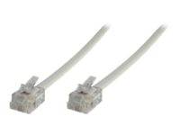 MicroConnect Modular Straight - Telefonkabel - RJ-11 (6-polig)