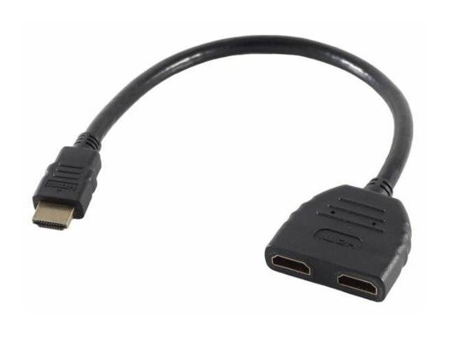 MicroConnect HDMI Splitter - HDMI männlichzu HDMI weiblich - 20 cm