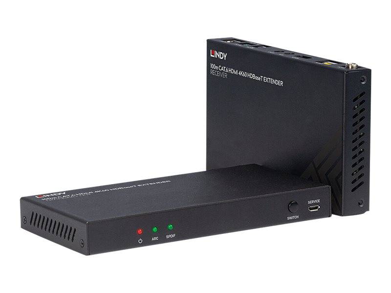 LINDY - Sender und Empfänger - Video-, Audio-, Infrarot- und serielle Erweiterung
