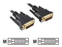 Sharkoon DVI-Kabel - Dual Link - DVI-D (M) - zu DVI-D (M) - 5 m
