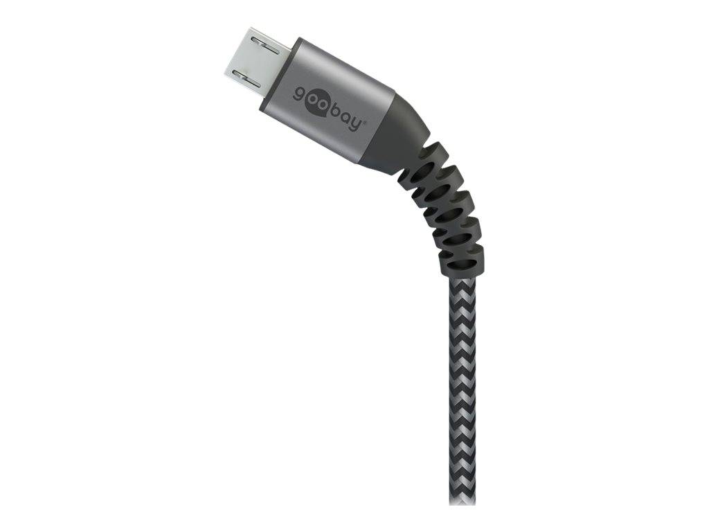 WENTRONIC - goobay - USB-Kabel - Micro-USB Typ B (M) zu USB (M)