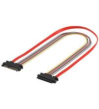 WENTRONIC - goobay - SATA-Kabel - SATA Combo (M) zu SATA Combo (W)