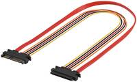 WENTRONIC - goobay - SATA-Kabel - SATA Combo (M) zu SATA Combo (W)