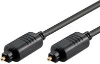 Hapena 48115, TOSLINK, Männlich, TOSLINK, Männlich, 1,5 m, Schwarz
