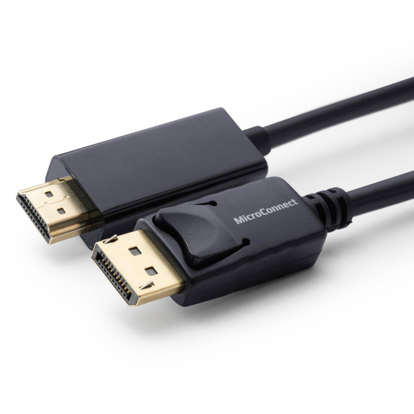 MicroConnect - Adapterkabel - DisplayPort männlich eingerastet zu HDMI männlich