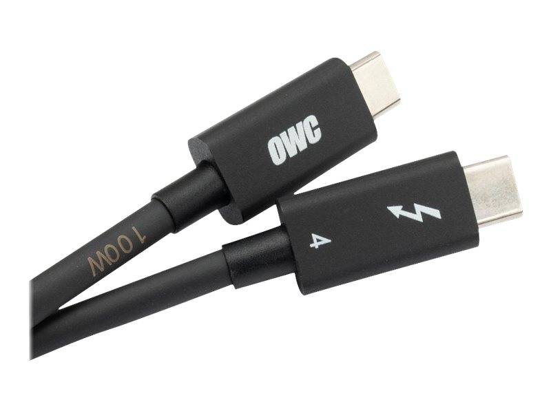 OWC Thunderbolt-Kabel - USB-C (M) zu USB-C (M) - USB 3.2 Gen 2 / USB4 / Thunderb