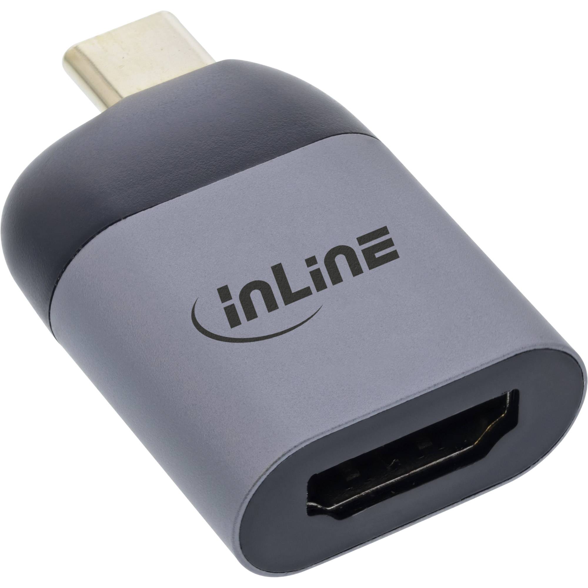 INLINE - USB Display Konverter - USB-C Stecker zu HDMI Buchse 4K60Hz