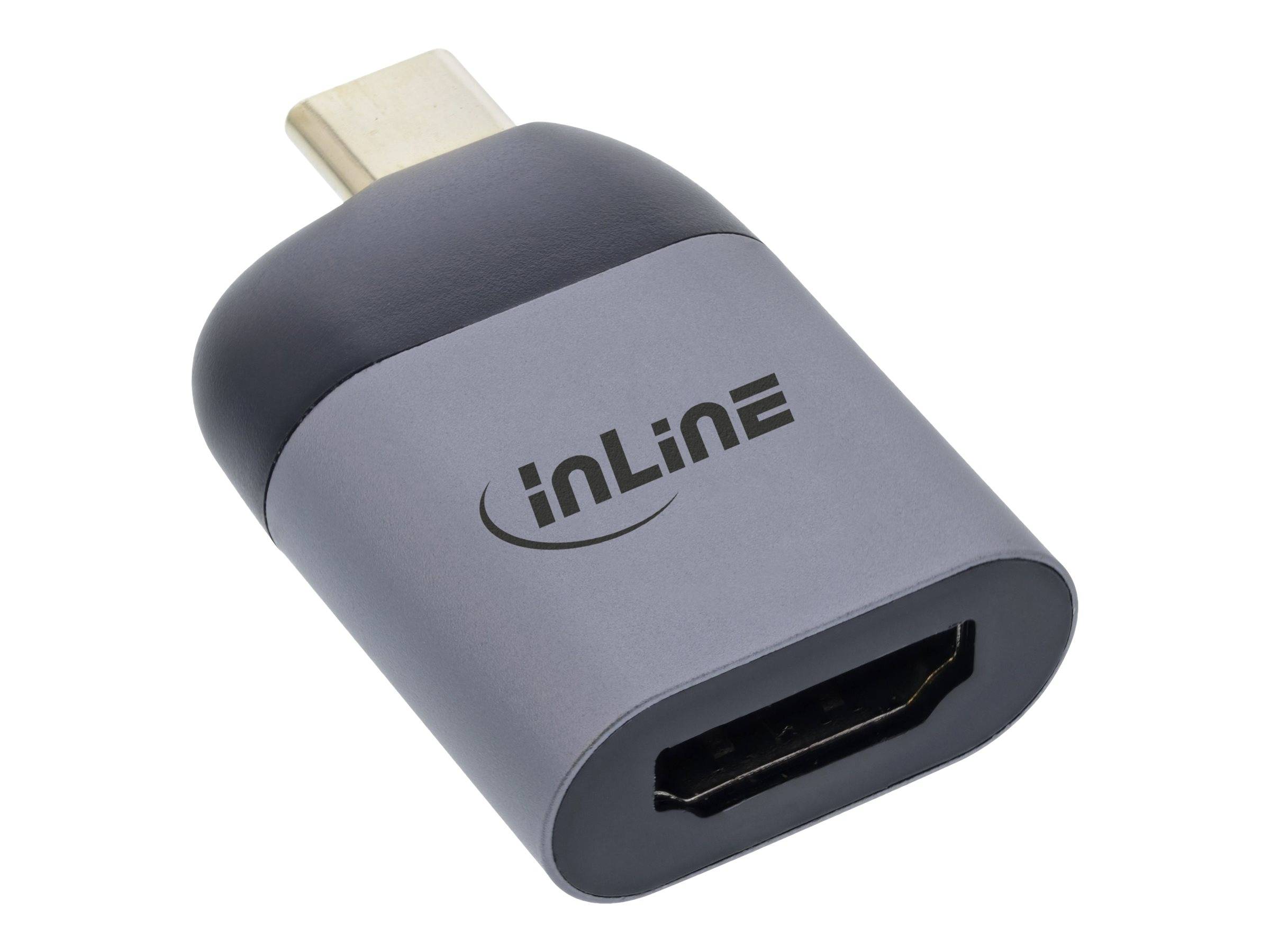INLINE - USB Display Konverter - USB-C Stecker zu HDMI Buchse 4K60Hz