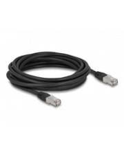 Delock Patch-Kabel - RJ-45 (M) zu RJ-45 (M) - 5 m - 7 mm - S/FTP - CAT 6a - halo
