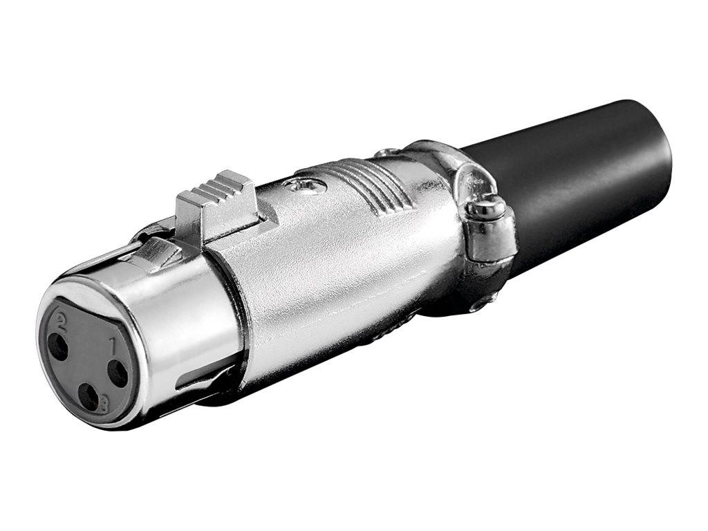 WENTRONIC - goobay - Audio-Stecker - XLR3 (R)